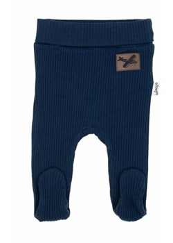 Półśpiochy niemowlęce granatowe prążek ze sklepu intimiti.pl w kategorii Spodnie i półśpiochy - zdjęcie 187861127