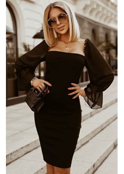 *Kobieca dopasowana sukienka 2224-06 ze sklepu intimiti.pl w kategorii Sukienki - zdjęcie 187861677