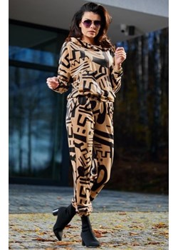 Awama wzorzyste spodnie damskie A474 ze sklepu intimiti.pl w kategorii Spodnie damskie - zdjęcie 187861749