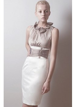 Vera Fashion Nicole sukienka ecru ze sklepu intimiti.pl w kategorii Sukienki - zdjęcie 187861826