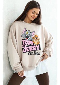 Oversizowa bluza damska tom and jerry ze sklepu intimiti.pl w kategorii Bluzy damskie - zdjęcie 187862657