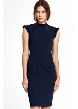 *Nife S102R sukienka granatowa ze sklepu intimiti.pl w kategorii Sukienki - zdjęcie 187863505