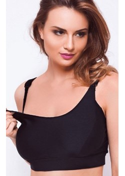 *Czarny top do karmienia 0089 ze sklepu intimiti.pl w kategorii Biustonosze - zdjęcie 187864028