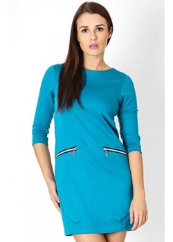 Vera Fashion Oxana sukienka błękitna ze sklepu intimiti.pl w kategorii Sukienki - zdjęcie 187864077