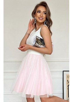 Bicotone 283-32 rozkloszowana sukienka z tiulem ze sklepu intimiti.pl w kategorii Sukienki - zdjęcie 187864339