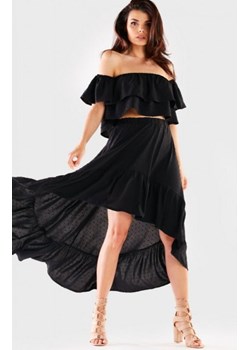 Awama czarna hiszpańska spódnica z falbaną A422 ze sklepu intimiti.pl w kategorii Spódnice - zdjęcie 187864418