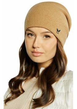 Kamea Lily wełniana czapka damska piaskowa ze sklepu intimiti.pl w kategorii Czapki zimowe damskie - zdjęcie 187864689