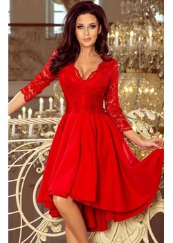 Sukienka z dłuższym tyłem Numoco 210-6 ze sklepu intimiti.pl w kategorii Sukienki - zdjęcie 187864737