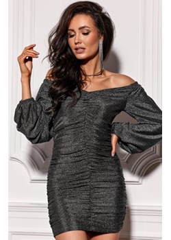 Dopasowana sukienka brokatowa hiszpanka ze sklepu intimiti.pl w kategorii Sukienki - zdjęcie 187865137