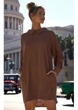 Moe M740 oversizowa sukienka z łańcuszkiem ze sklepu intimiti.pl w kategorii Sukienki - zdjęcie 187865145