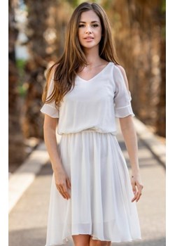 Awama A656 szyfonowa sukienka z rozcięciami ze sklepu intimiti.pl w kategorii Sukienki - zdjęcie 187865178