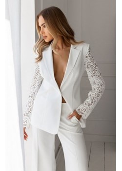 Moe marynarka damska ecru M865 ze sklepu intimiti.pl w kategorii Marynarki damskie - zdjęcie 187865626