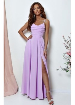 Duet Valeria maxi sukienka z wiązaniem lila ze sklepu intimiti.pl w kategorii Sukienki - zdjęcie 187865809
