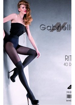 Gabriella Rita 40 DEN Code 387 rajstopy wzorzyste ze sklepu intimiti.pl w kategorii Rajstopy - zdjęcie 187865828