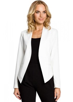 Moe M031 żakiet ecru ze sklepu intimiti.pl w kategorii Marynarki damskie - zdjęcie 187866106