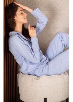 Momenti Claudia Blue piżama damska ze sklepu intimiti.pl w kategorii Piżamy damskie - zdjęcie 187866186