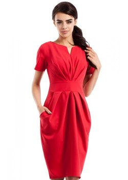 Moe MOE234 sukienka czerwona ze sklepu intimiti.pl w kategorii Sukienki - zdjęcie 187866578