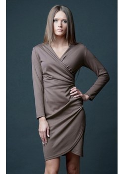 Vera Fashion Rebeka sukienka beżowa ze sklepu intimiti.pl w kategorii Sukienki - zdjęcie 187866978