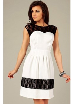 Vera Fashion Chiara sukienka ecru ze sklepu intimiti.pl w kategorii Sukienki - zdjęcie 187867026