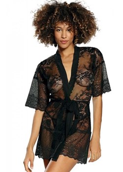 Seksowny czarny peniuar Anastazja ze sklepu intimiti.pl w kategorii Szlafroki damskie - zdjęcie 187867227