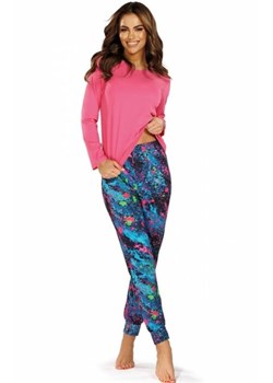 Piżama damska w kolorowy wzór 010 ze sklepu intimiti.pl w kategorii Piżamy damskie - zdjęcie 187867335