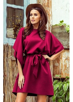 Numoco 287-18 SOFIA sukienka motyl z wiązaniem w pasie ze sklepu intimiti.pl w kategorii Sukienki - zdjęcie 187867497