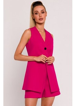 Moe kamizelka na jeden guzik fuksja M776 ze sklepu intimiti.pl w kategorii Marynarki damskie - zdjęcie 187867716