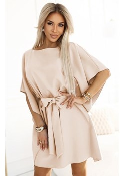 Numoco 287-38 SOFIA sukienka motyl z wiązaniem w pasie ze sklepu intimiti.pl w kategorii Sukienki - zdjęcie 187867849