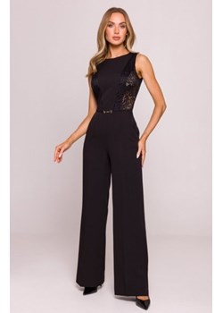 Moe kombinezon z koronkowymi wstawkami czarny M866 ze sklepu intimiti.pl w kategorii Kombinezony damskie - zdjęcie 187867975