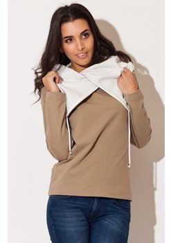 Katrus K140 bluza brązowa ze sklepu intimiti.pl w kategorii Bluzki damskie - zdjęcie 187868427