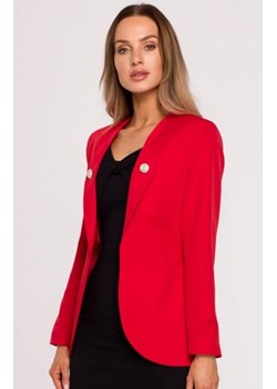 Moe żakiet damski frak czerwony M665 ze sklepu intimiti.pl w kategorii Marynarki damskie - zdjęcie 187868568