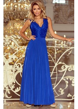 Numoco 211-3 sukienka długa chabrowa ze sklepu intimiti.pl w kategorii Sukienki - zdjęcie 187868588