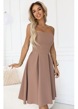 Numoco 641-2 VIVIENNE gorsetowa rozkloszowana sukienka midi na wyjątkowe okazje ze sklepu intimiti.pl w kategorii Sukienki - zdjęcie 187868766