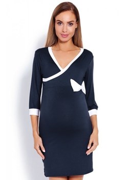 Koszula nocna do karmienia navy 1681 ze sklepu intimiti.pl w kategorii Bielizna ciążowa - zdjęcie 187868879