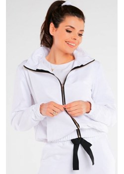 Oversizowa bluza z kapturem M246 biała ze sklepu intimiti.pl w kategorii Bluzy damskie - zdjęcie 187868939