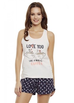 Henderson Ladies Piżama damska Danni 35831-03X Różowo-granatowa ze sklepu intimiti.pl w kategorii Piżamy damskie - zdjęcie 187869036