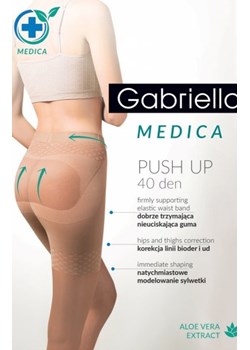 Gabriella Medica Push-up 40 Den Code 128 rajstopy ze sklepu intimiti.pl w kategorii Rajstopy - zdjęcie 187869469