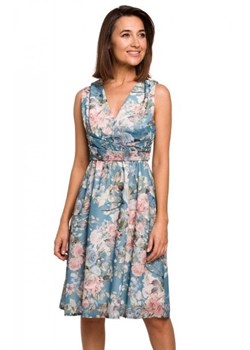 Letnia sukienka w kwiaty S225/4 ze sklepu intimiti.pl w kategorii Sukienki - zdjęcie 187869545