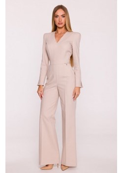 Moe kombinezon denim beżowy M883 ze sklepu intimiti.pl w kategorii Kombinezony damskie - zdjęcie 187869568