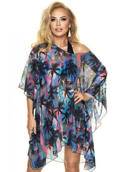 Irall kolorowa tunika plażowa ciemny wzór ze sklepu intimiti.pl w kategorii Odzież plażowa - zdjęcie 187869607