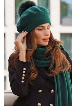 Kamea Fuji zimowy beret z pomponem ze sklepu intimiti.pl w kategorii Berety damskie - zdjęcie 187869718