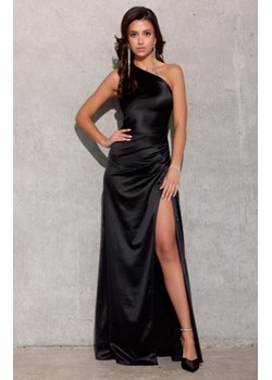 Asymetryczna satynowa sukienka maxi 0461 ze sklepu intimiti.pl w kategorii Sukienki - zdjęcie 187869719