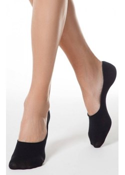 Conte bawełniane stopki damskie czarne ze sklepu intimiti.pl w kategorii Skarpetki damskie - zdjęcie 187869875