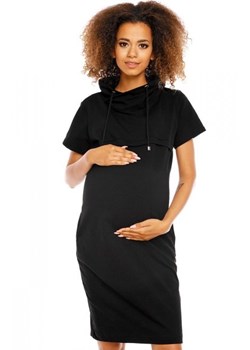 PeekaBoo 1581 sukienka mama czarna ze sklepu intimiti.pl w kategorii Sukienki ciążowe - zdjęcie 187869925