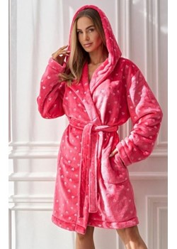 L&amp;L 2550 Amira szlafrok damski w serduszka ze sklepu intimiti.pl w kategorii Szlafroki damskie - zdjęcie 187870105