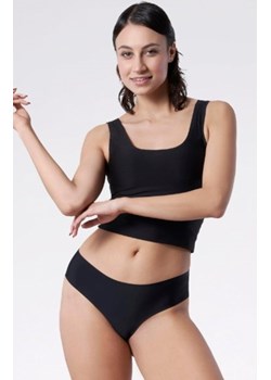Julimex Tanga Panty figi czarne ze sklepu intimiti.pl w kategorii Majtki damskie - zdjęcie 187870247