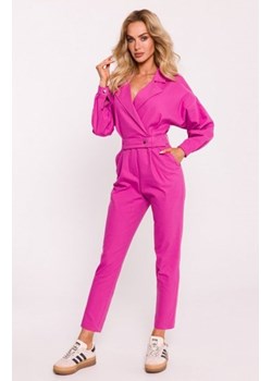 Moe kombinezon z paskiem różowy M801 ze sklepu intimiti.pl w kategorii Kombinezony damskie - zdjęcie 187870445