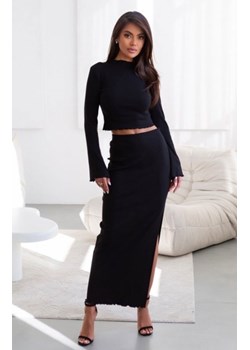 Ivon Gaia komplet spódnica i top damski czarny ze sklepu intimiti.pl w kategorii Sukienki - zdjęcie 187870629