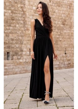 Wieczorowa sukienka z brokatem czarna 224 ze sklepu intimiti.pl w kategorii Sukienki - zdjęcie 187870999