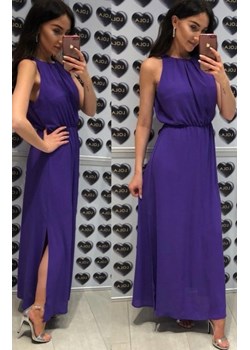 Elegancka sukienka rzymianka fioletowa ze sklepu intimiti.pl w kategorii Sukienki - zdjęcie 187871017
